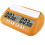 4X Orologio per Scacchi, Timer per Scacchi Digitale E Timer per Gioco, Orologio Professionale Portatile Multiuso 3-In-1 Giallo 2