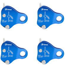 4X CAMNAL Safety Climbing Protective Ascender 220LB Climbing Protective Device Rope Grip 8-13MM Rope,