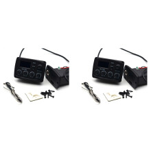2X KLT-17B Akustik Gitarren EQ Vorverstärker mit Digitalem Procedding Tuner 3 Band EQ Equalizer mit Tuner Gitarren Pickup