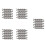 150Sets Plastic Cubes Price Display Tags Adjustable Number Stand Frame Label Shop 2