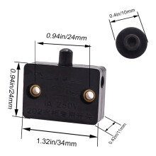 8 Pcs Cabinet Door Cabinet Lamp Drawers Open Close Door Applicable to 12V 24V 110V Black