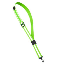 LED Reflective Belt Sash High Visibility Night Safety Belt, Rechargeable Light Running Gear Adjustable Vest Straps