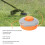 String Trimmer Brushcutter Precise Fit And Comfortable Use Durable Plastic Material Great For Gardens And Farming Universal Trimmer Head Replacement 4