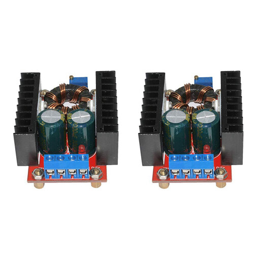 2X - 9A 150W  Step-Down Converter 5-40V Till 1,2-35V Power Module 12A Step-Down