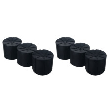6 Pièces Couvercle de Capuchon D'Objectif Universel En Silicone étanche pour Objectifs D'Appareil Photo Reflex Numérique 65-90mm