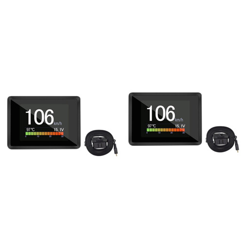 2X for Car A203 OBD2 -Board Computer Car Digital Computer Trip Display Speed Fuel Consumption Gauge OBD2 Scanner 1
