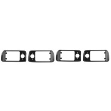 4x Passenger & Driver Headlight Bezel Compatible with Club Car 1993- (1016880 Left, 1016879 Right)