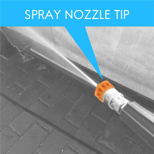 25Pcs Pressure Washer Spray Nozzles 1/4 Quick Connection Spray Tip Set (4.0 Gpm) Multiple Degrees 1