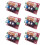 6X 400W Speaker Crossover 2 Way High-Low 4-16 Ohm Frequency Divider for Speaker 1