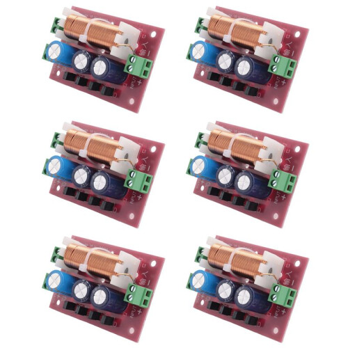 6X 400W Speaker Crossover 2 Way High-Low 4-16 Ohm Frequency Divider for Speaker 1