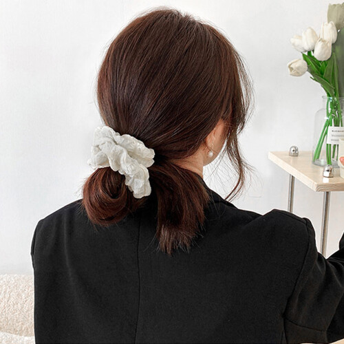 (589) Traceless Hair Rings - Soft Ponytail Holders 2