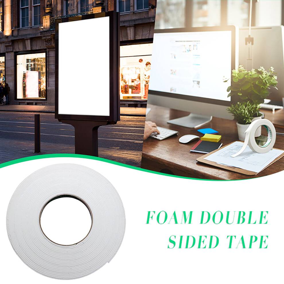 (Width 1.2Cm Long 3 Meters) Strong Pe Double Sided Foam Tape For Mounting 6265976189904
