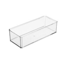 (Space Without Cover) Clear Top Tea Bag Holder for Coffee & Sugar Packets