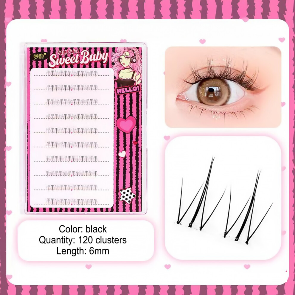 Dachuang Beauty (Small Flame) Long-Lasting Fake Lashes For Girls Night Out
