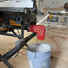 (Red) Saw Dust Adapter - Multi-Model Compatible (50 chars)
