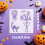 12PCS Halloween Scrapbook Stencils - Reusable PET Templates 2