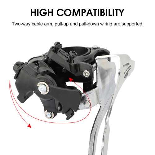 (7/8/9 speed) 7-11 Speed MTB Front Derailleur 1