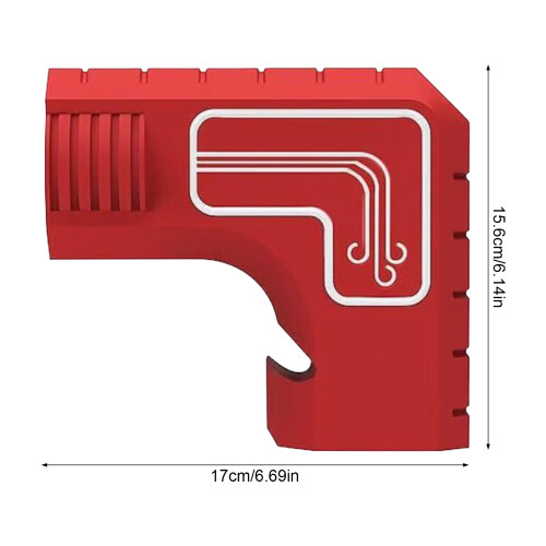 (Red) Saw Dust Adapter - Multi-Model Compatible (50 chars) 1