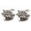 2Pc Antique Silver Dragonfly Aromatherapy Diffuser Pendant Necklace 1