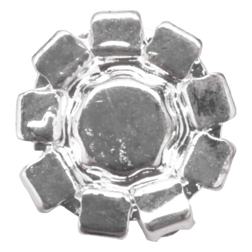 Crystal Rhinestone Button Flat Back Decoration DIY 15mm 20 Pcs Clear 2