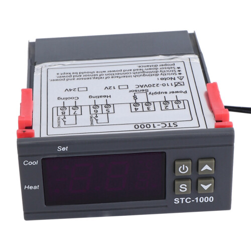3X 220V/STC-/1000 Digital Temperature Controller Thermostat with NTC 2