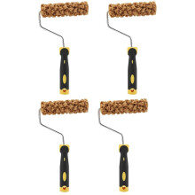 4X M60 Esponja de Algas Rolo Pincel de ImitaçãO de Esponja de Algas Rolo PadrãO de Papel de Parede Líquido Ferramenta de Textura de Tinta