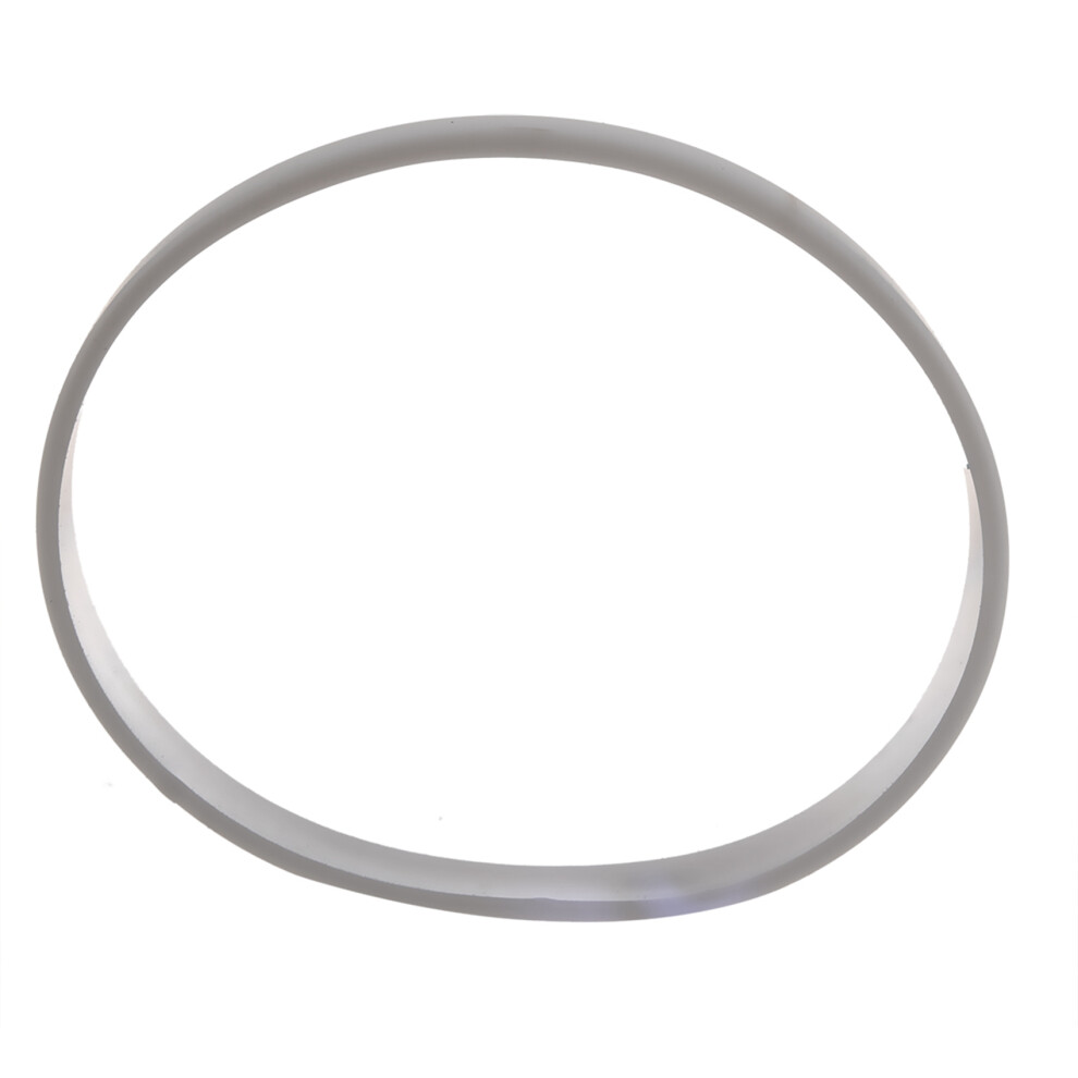 2X Fashion Silicone Rubber Elasticity Wristband Wrist Band Cuff Bracelet Bangle White 6032797470005