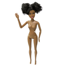 (50g) Realistic Black Girl Doll for Kids - 50 Chars