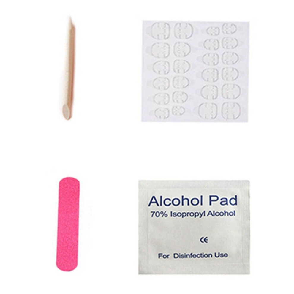 Reach-Tools Manicure Kit With Jelly Glue, File & Pads