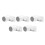 (5PCS) 180 Rotation Door Lock - No Deformation, No Break 10