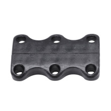 Magnetischer Schuhverschluss Schneller Schnürsenkelverschluss 5 Paar (Schwarz)