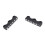 Magnetic Shoe Closure Fast Shoelace Closing 5 Pair (Black) 5