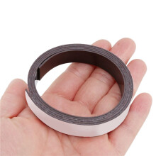 6 Piezas Cinta Adhesiva Magnética de Imán de Cinta de 1M Cinta Adhesiva de Imán de 10X1.5 mm