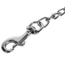 2X Double Dog Coupler Twin Lead 2 Way for Two Pet Dogs Walking Leash Safety Chain