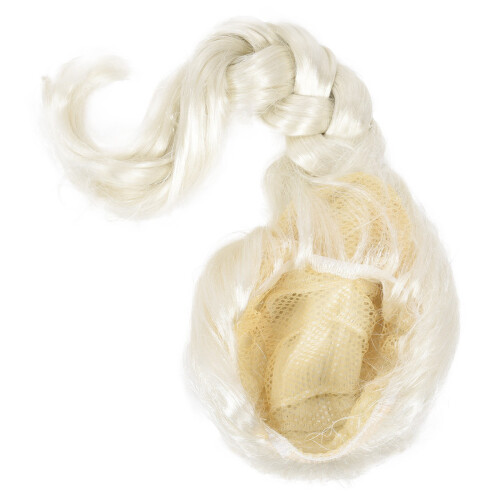 2X Beautiful Adult Wig Light Gold Braid Dressing 2
