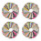 Bricolage Patchwork Patch 240 Pcs 10 cm x 10 cm Charme Pack Coton Tissu Patchwork Bundle Tissus Tissu A Coudre 1
