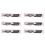 6X Cool 3D Car Style Sticker   Letters Sticker for  Rear Trunk  Car Doors Stickers 1