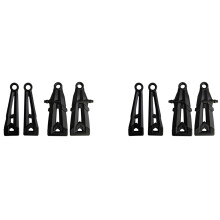 8Pcs Front Upper and Lower Arm SJ07/09 for Xinlehong Hosim Q901 Q902 Q903 9130 9136 9137 1/16 RC Car Spare Parts