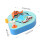 (Blue) Hand Crank Fish Toy for Kids - ABS Plastic 2