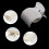 (White) 12pcs Hair Roller Clips for Long/Medium Hair 1