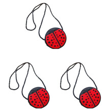3X Borsa A Tracolla Cute Coccinella per Bambini Personalità Selvaggia Borsa Accessori Borsa
