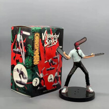 (Furious Pochita A) Chainsaw Man Pochita Helmet - 6\" Halloween Anime Cosplay