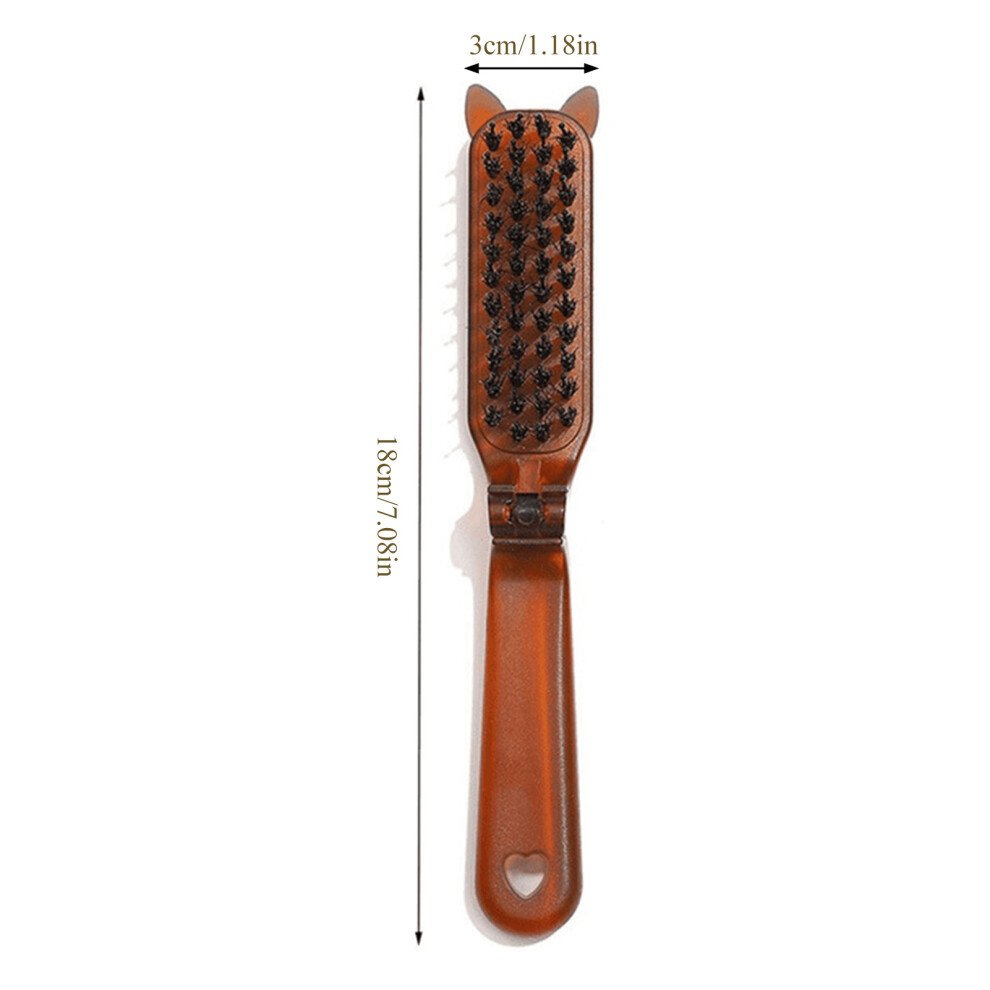 Dachuang Beauty Scalp Massage Pig Bristle Hairbrush - Detangle & Soothe