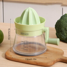 (Green) Hand Juicer for Lemon, Orange - Kitchen Tool