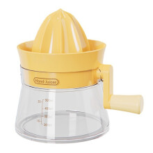 (Yellow) Hand Juicer for Lemon, Orange - Kitchen Tool