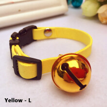 (L) Pet Bell Collar for Cats & Dogs