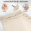 (Yellow, 30times40) Thickened Cotton Mesh Laundry Bag for Delicates 13