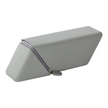 (Gray) Silicone Pencil Holder - Large Capacity Organizer
