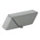 (Gray) Silicone Pencil Holder - Large Capacity Organizer 1