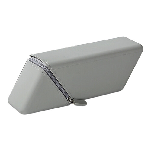 (Gray) Silicone Pencil Holder - Large Capacity Organizer